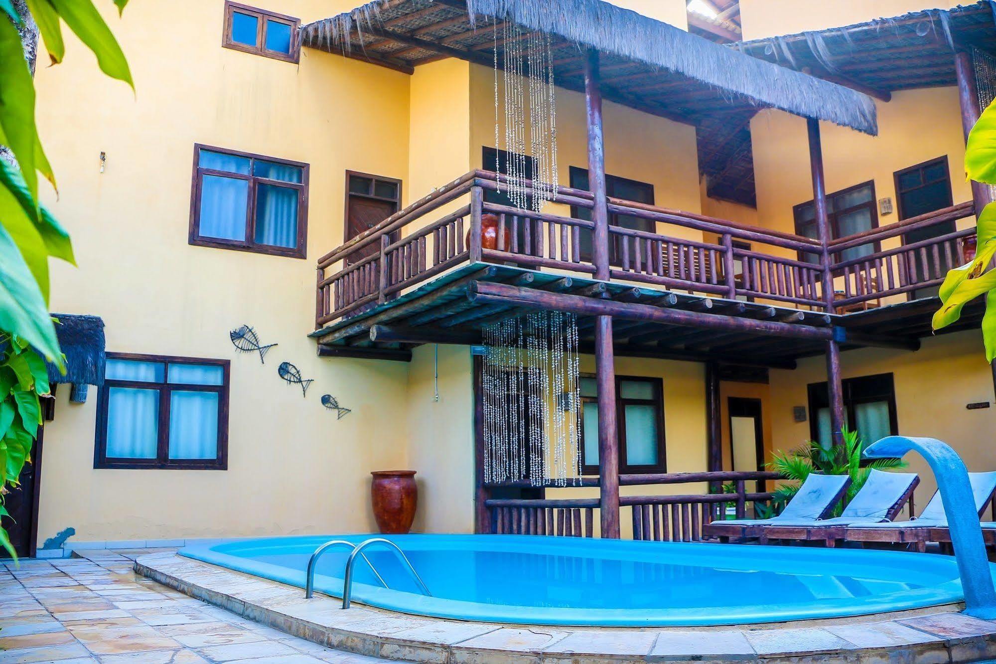 Pousada Capitaes De Areia ปอร์โต จิ กาลินญาส ภายนอก รูปภาพ
